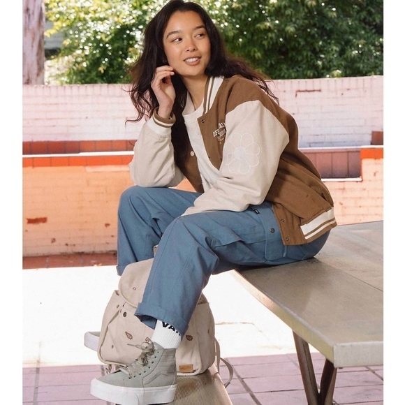 VANS • Vans Music Lovers Club Bomber Varsity Jacket - Picture 7 of 9